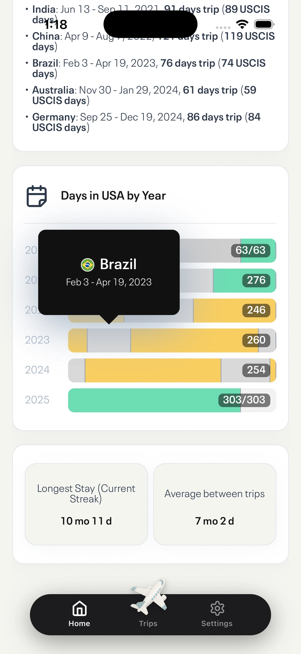 App screenshot