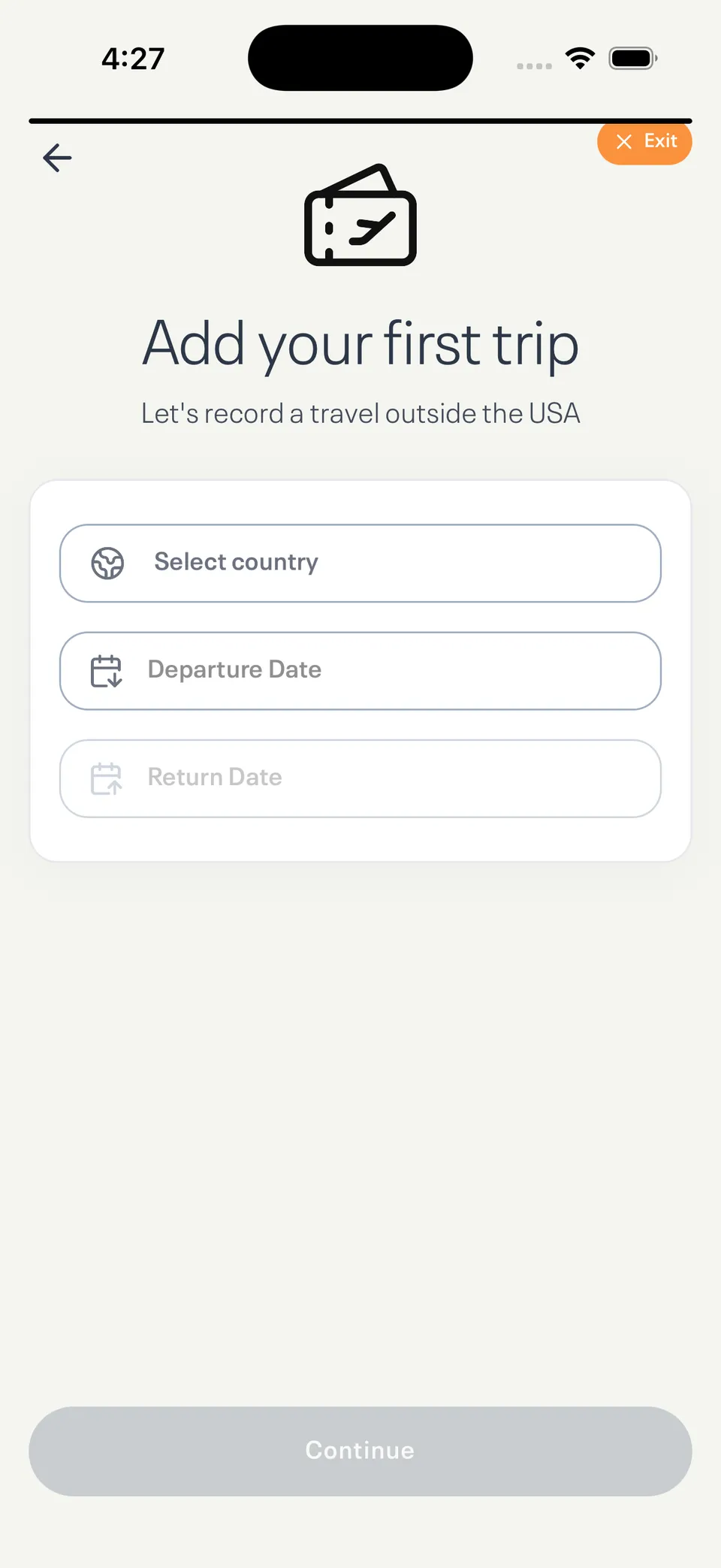 App screenshot